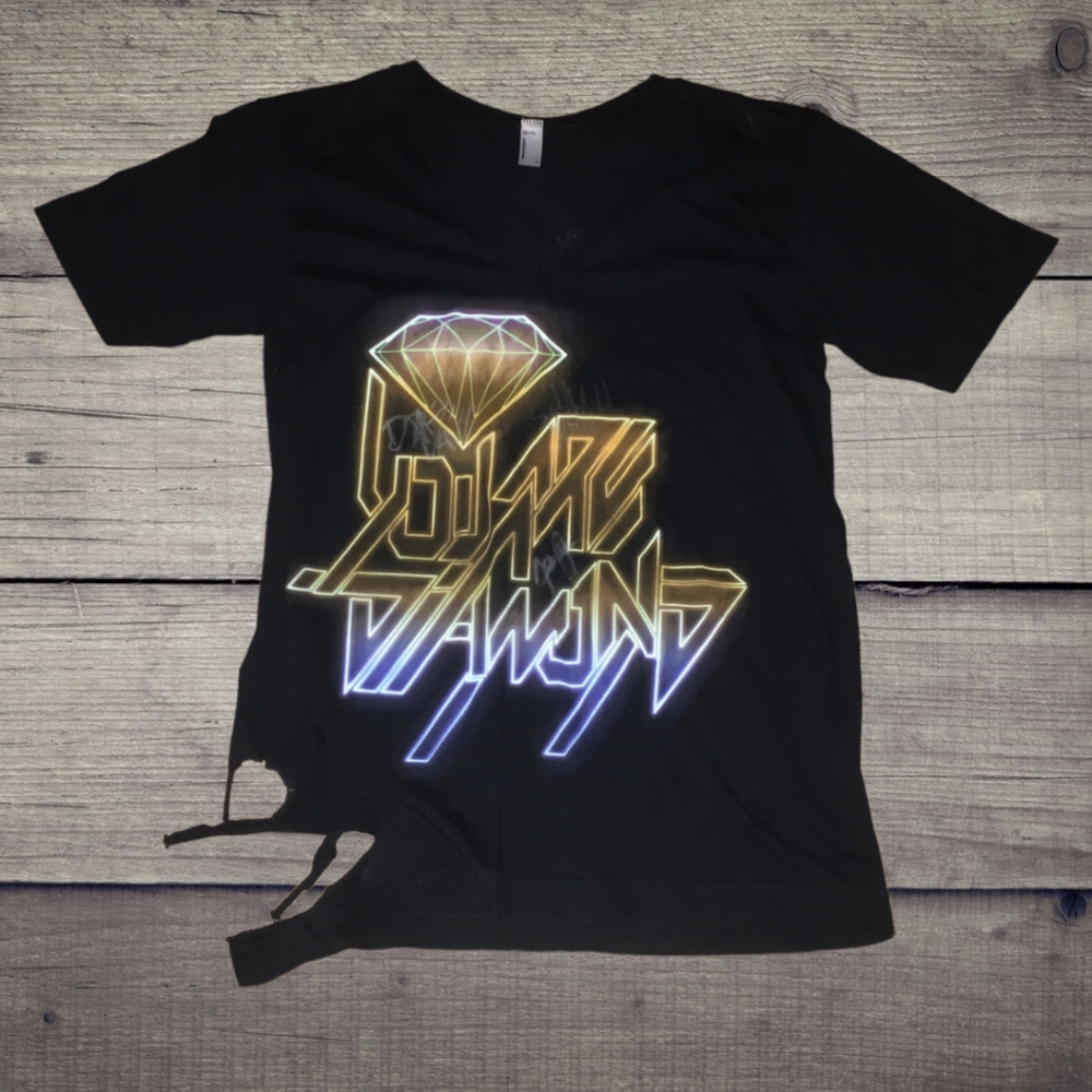 BOTDF Blood On The Dance Floor Diamond Scene Emo Kid Drop Dead Shirt Rare Y2K